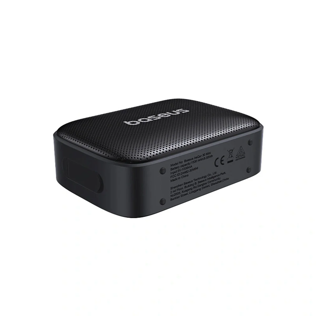 Baseus AeQur 30 Mini Portable Wireless Speaker (Cosmic Black) (A20077900123-00) - Image 5