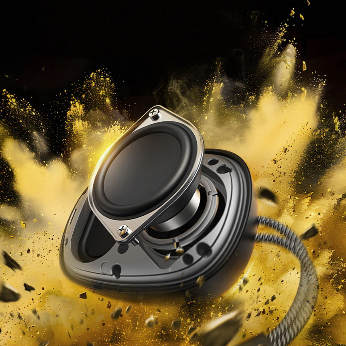 Baseus AeQur 35 Pro Air Portable Wireless Speaker (Cluster Black) (A20077600127-00) - Image 9