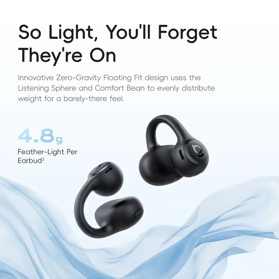 Baseus Bass BC1 Lite Open-Ear True Wireless Earbuds (Cosmic Black, Starlight Off-White, Galaxy Blue) (A0102M03, A0102M04, A0102M05) - Image 8
