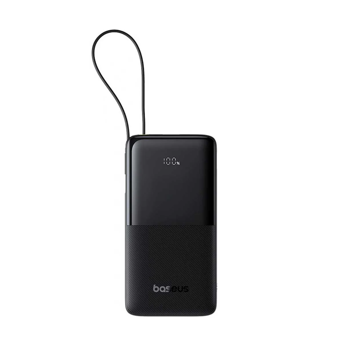 Baseus Bipow 2 Power Bank 10000mAh 20W with USB-C Cable (Cluster Black, Moon White) - Image 2