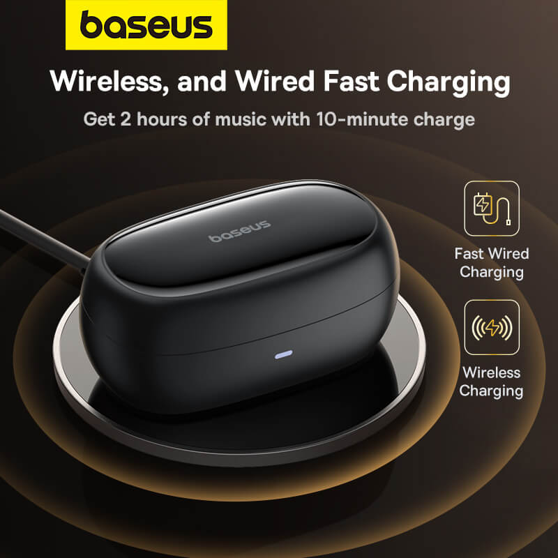 Baseus Bowie MA20 Noise-Cancellation True Wireless Earphone (Cluster Black) (A00054600113-00) - Image 11