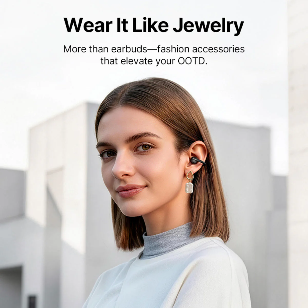 Baseus Bowie MC2 Air Open-Ear True Wireless Earbuds (Stellar White, Cosmic Black, Baby Pink) (A0102A03, A0102A04, A0102A05) - Image 17