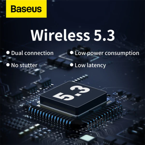 Baseus Bowie WM01 Mini In-ear True Wireless Earphone (Black, White, Purple, Green) (NGTW370001, NGTW370002, NGTW370005, NGTW370006) - Image 5