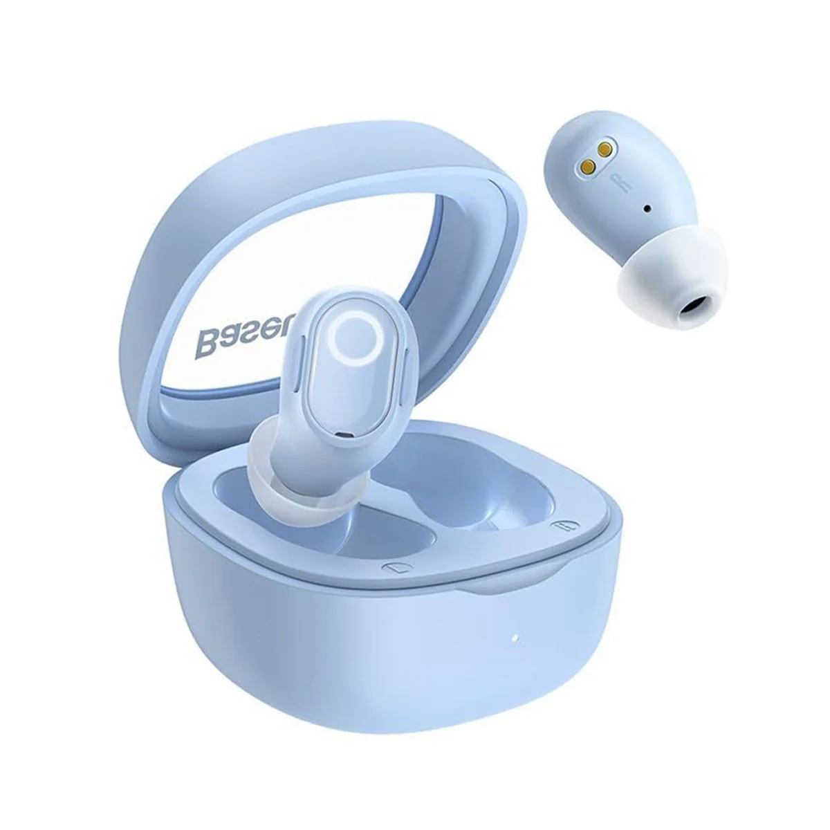 Baseus Bowie WM02 Mini In-ear True Wireless Earphone (Black, Creamy White, Blue, Purple) (NGTW370201, NGTW370202, NGTW370203, NGTW370205) - Image 10