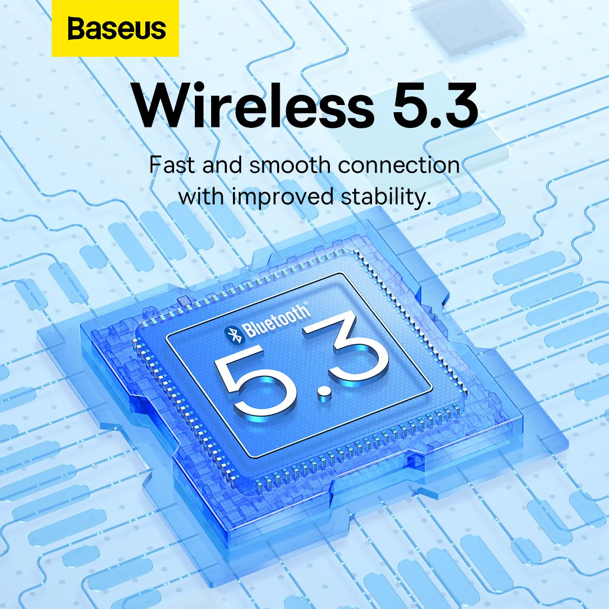 Baseus Bowie WM02 Mini In-ear True Wireless Earphone (Black, Creamy White, Blue, Purple) (NGTW370201, NGTW370202, NGTW370203, NGTW370205) - Image 3