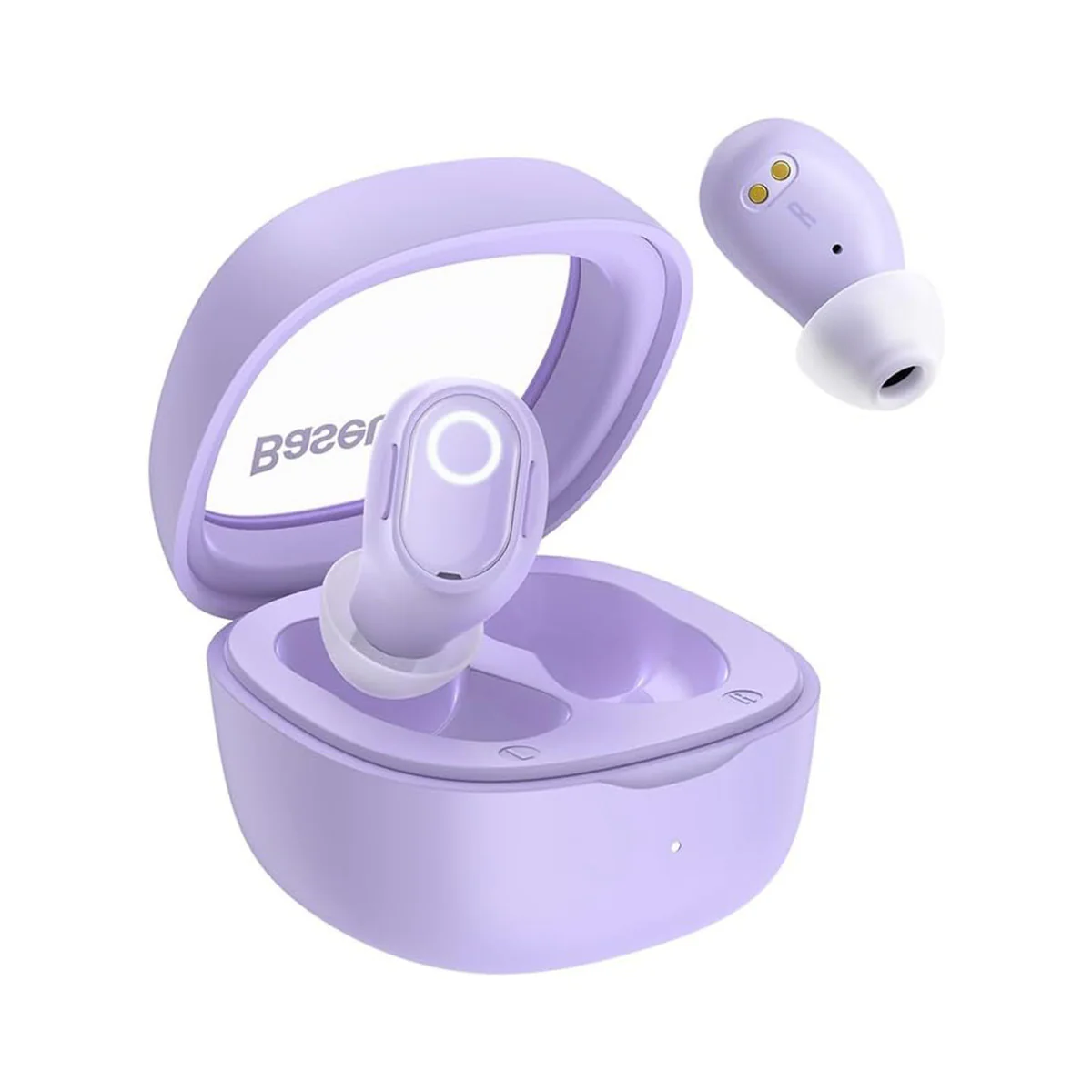 Baseus Bowie WM02 Mini In-ear True Wireless Earphone (Black, Creamy White, Blue, Purple) (NGTW370201, NGTW370202, NGTW370203, NGTW370205) - Image 9