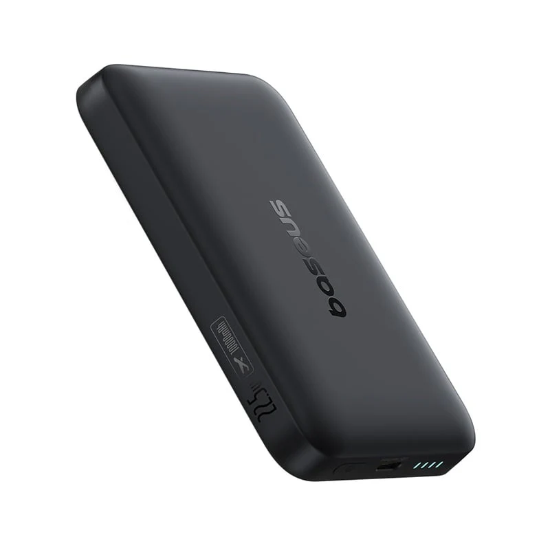Baseus EnerFill FM11 Ultra-Mini Magnetic Power Bank 10000mAh 22.5W (Cosmic Black) (P1008210E123-00) - Image 3