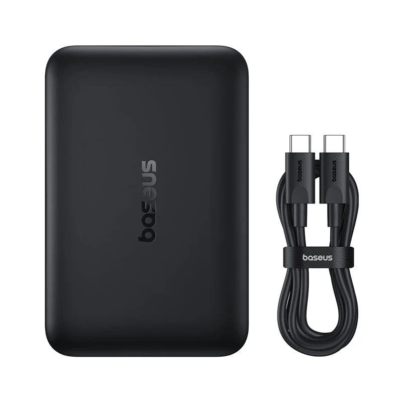 Baseus EnerFill FM11 Ultra-Mini Magnetic Power Bank 10000mAh 22.5W (Cosmic Black) (P1008210E123-00) - Image 4