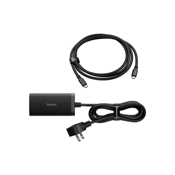 Baseus Gan5 Pro Desktop Fast Charger 1U+2C+HDMI 67W (Black) (CCGP110101) - Image 3