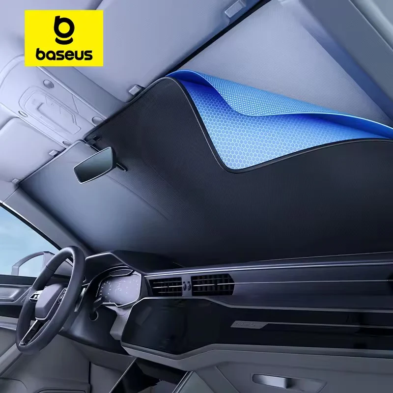 Baseus GoTrip DT1 Single Car Windshield Sunshade (Cluster Black) (C0118200) - Image 5