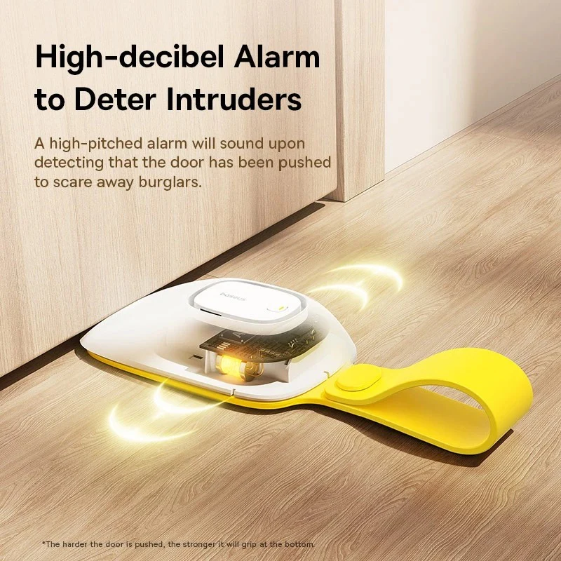 Baseus Heyo Door Stop Alarm (Moon White) (Z0004900) - Image 2