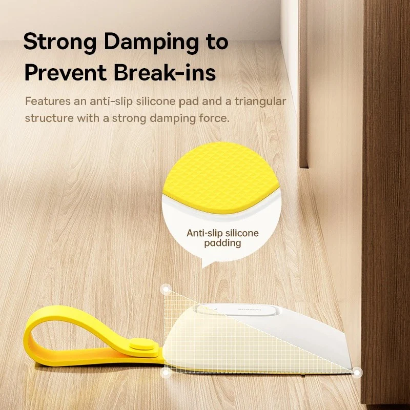 Baseus Heyo Door Stop Alarm (Moon White) (Z0004900) - Image 4