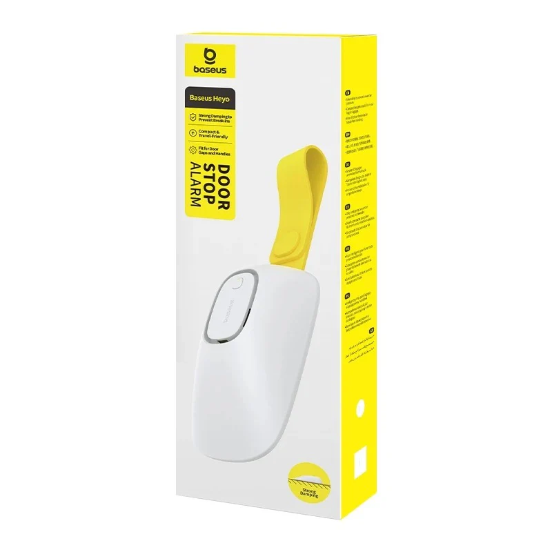 Baseus Heyo Door Stop Alarm (Moon White) (Z0004900) - Image 8