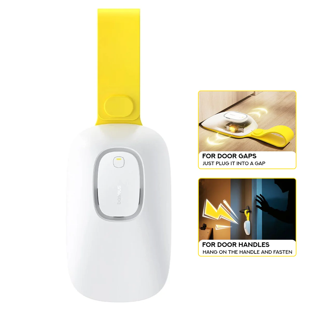 Baseus Heyo Door Stop Alarm (Moon White) (Z0004900) - Image 9