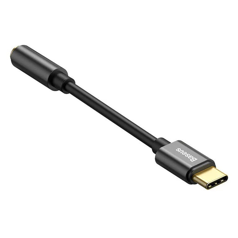 Baseus L54 Type-C to 3.5mm Female Adapter (Black) (CATL54-01) - Image 5