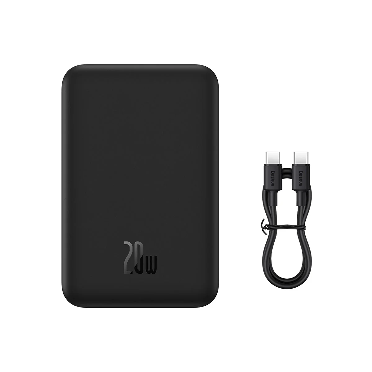 Baseus Magnetic Mini Wireless Fast Charge Power Bank 20000mAh 20W (Black) (PPCX150001) - Image 6