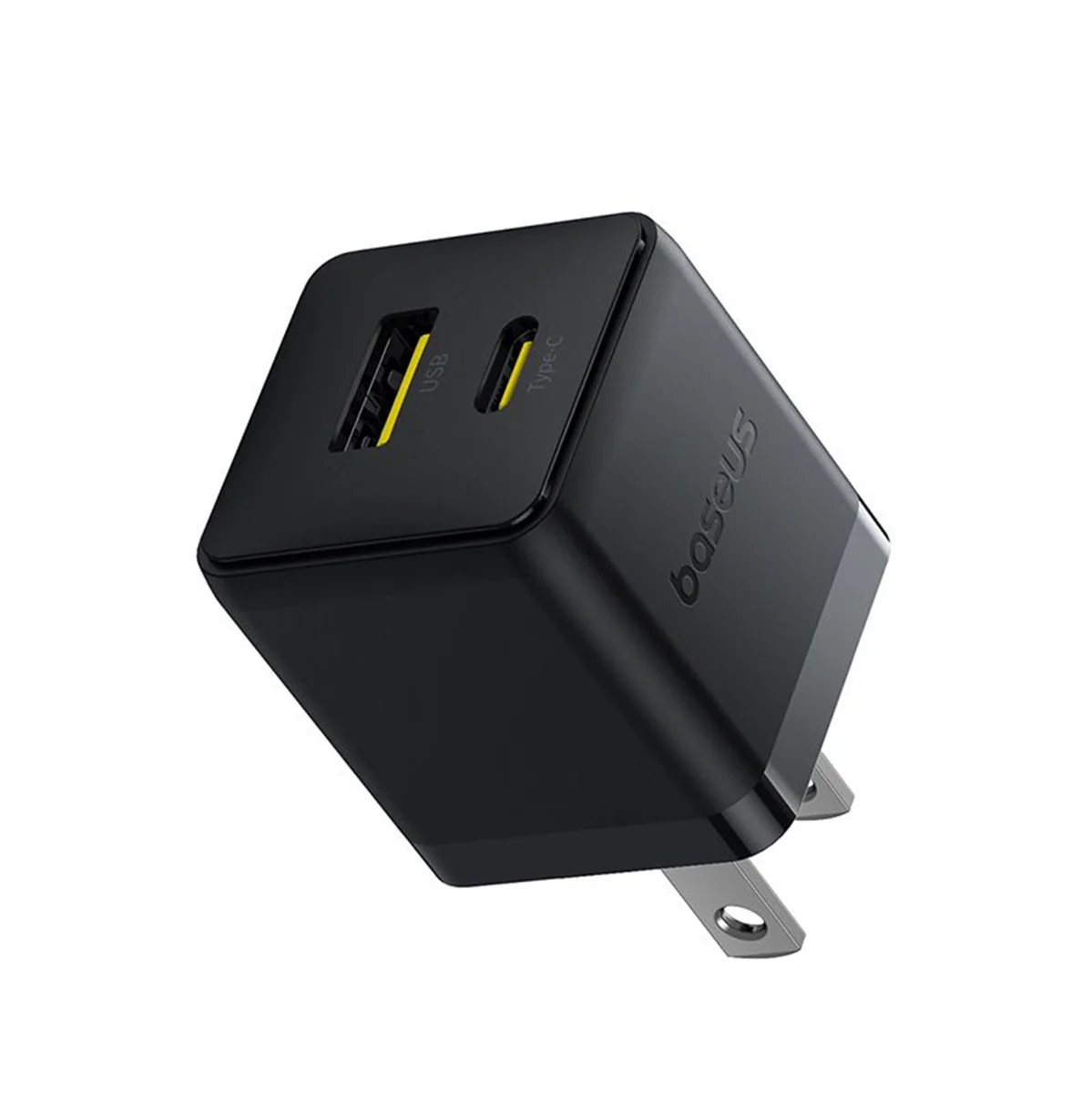 Baseus Palm Fast Charger C+U 30W (Cluster Black) (P1011160B113-00) - Image 4