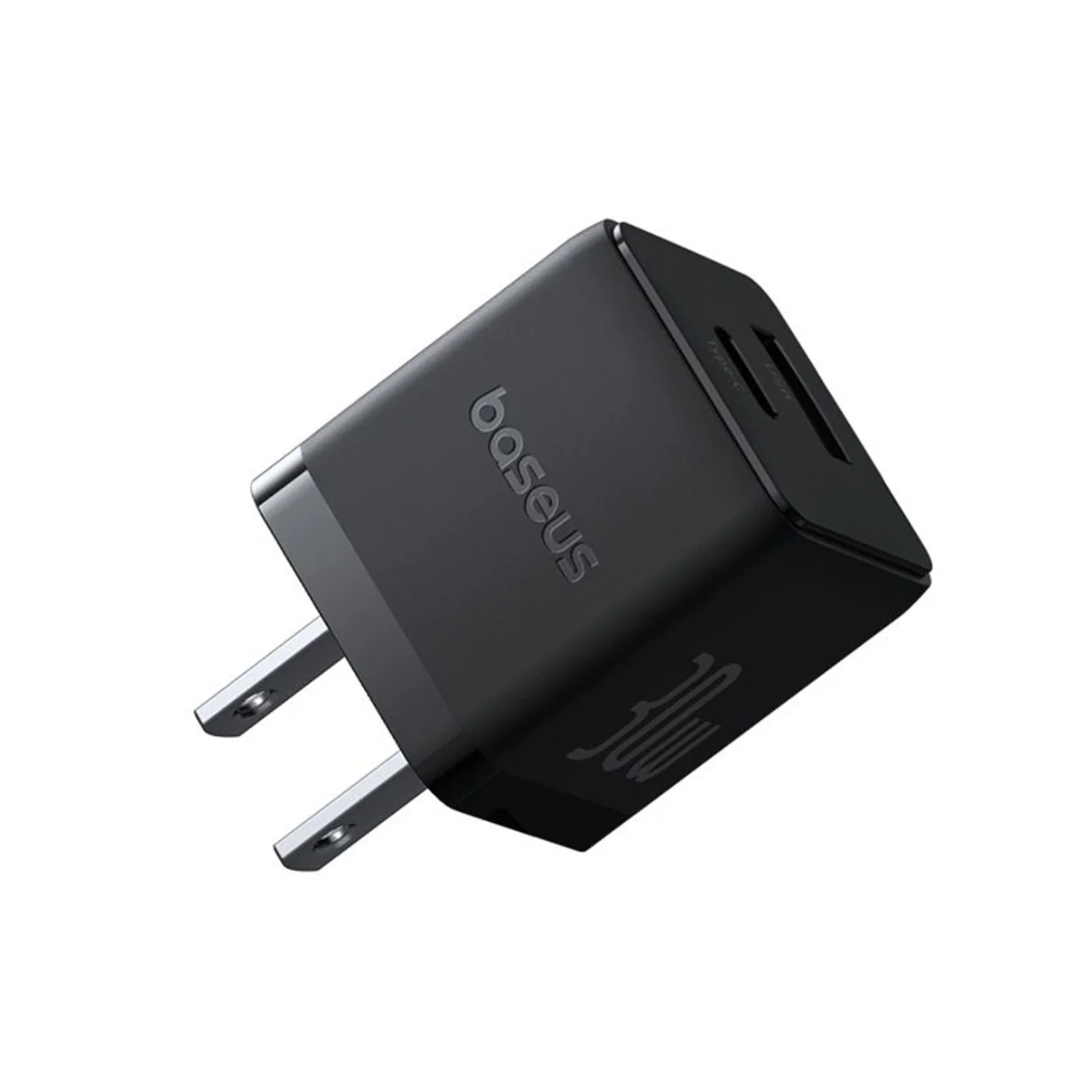 Baseus Palm Fast Charger C+U 30W (Cluster Black) (P1011160B113-00) - Image 5