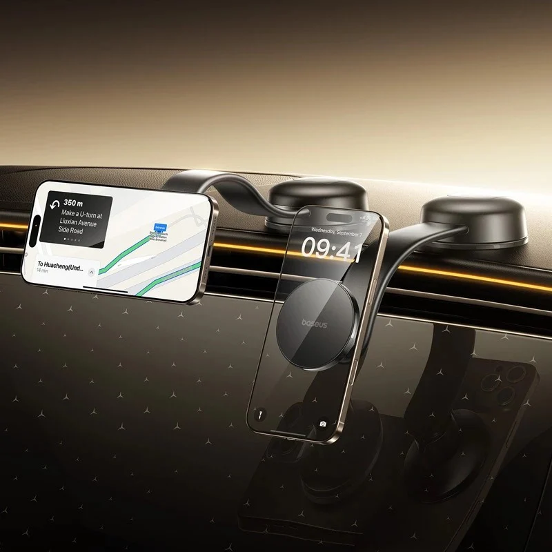Baseus PrimeTrip C02 Magnetic Car Mount Suction Cup Version (Cosmic Black) (C0013100) - Image 6
