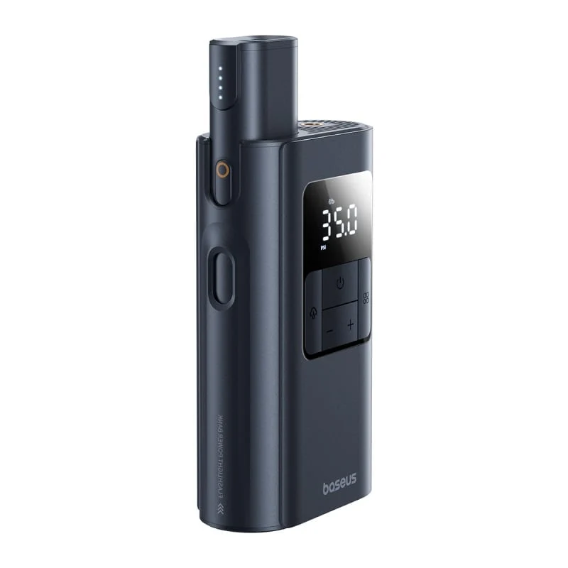 Baseus PrimeTrip VA1 Wired & Wireless 2-in-1 Tire Inflator (Cosmic Black) (C11169001121-00) - Image 3