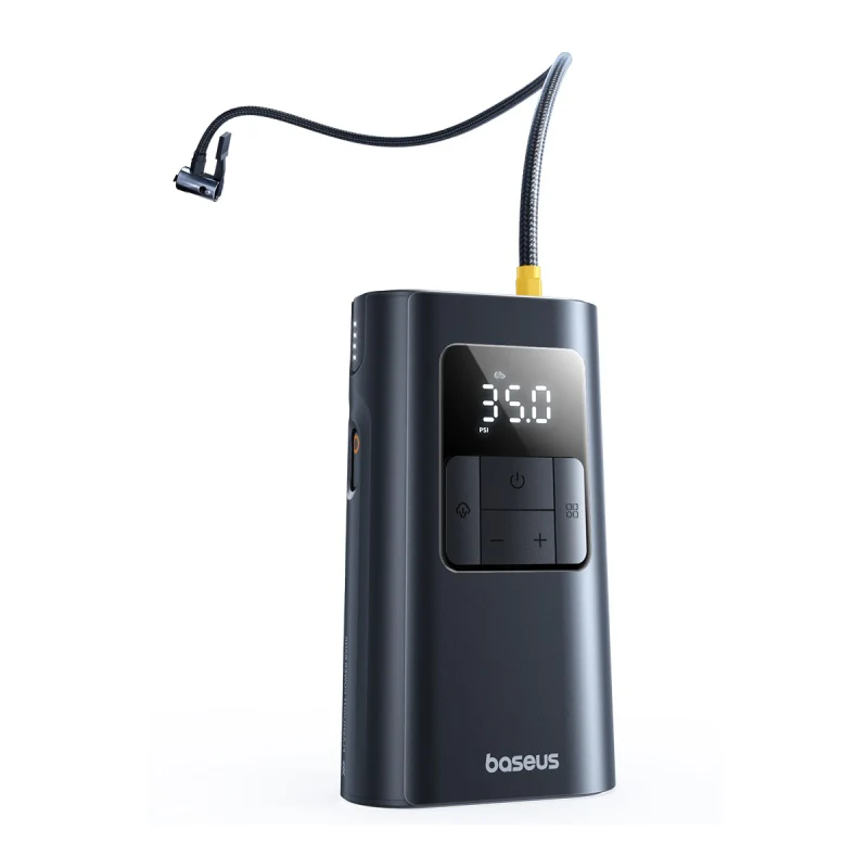 Baseus PrimeTrip VA1 Wired & Wireless 2-in-1 Tire Inflator (Cosmic Black) (C11169001121-00) - Image 4