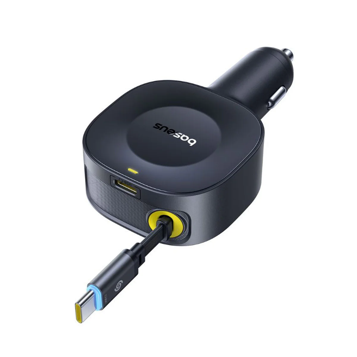 Baseus PrimeTrip VR2 Car Charger with Retractable Cable C+C 30W (Cosmic Black) (C0206400) - Image 5