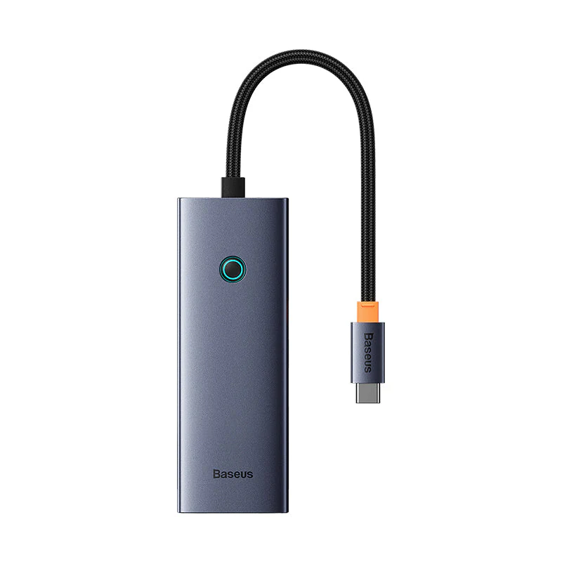 Baseus UltraJoy Series 5-Port Hub Docking Station USB-C to HDMI 4K@30Hz + 3xUSB-C 3.0 + PD (Space Grey) (B00052801811-00) - Image 2