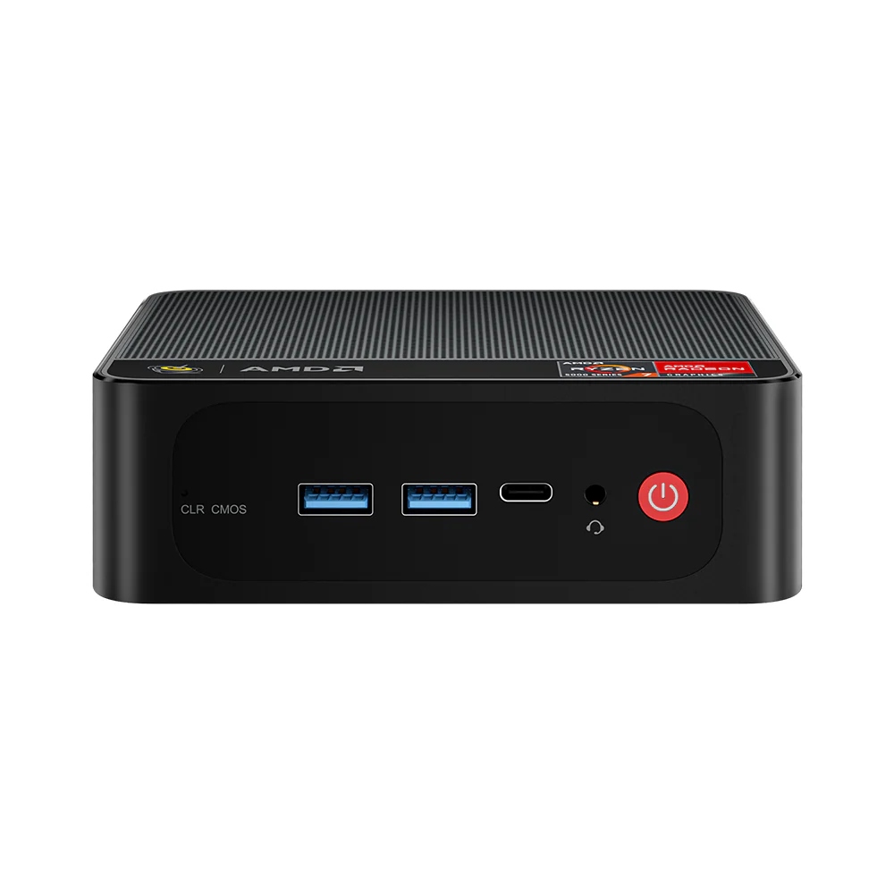 Beelink SER5 Pro AMD Ryzen 7 5700U 32GB RAM 1TB SSD Windows 11 Pro Mini PC (Obsidian Black) - Image 4