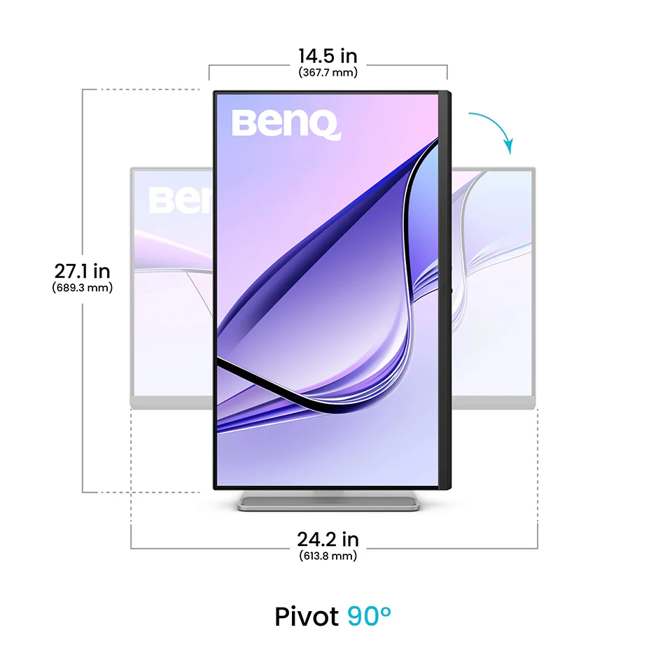 BENQ MA270U 27" IPS (3840X2160) 60Hz 5Ms 4K HDR10 Monitor For Macbook - Image 6