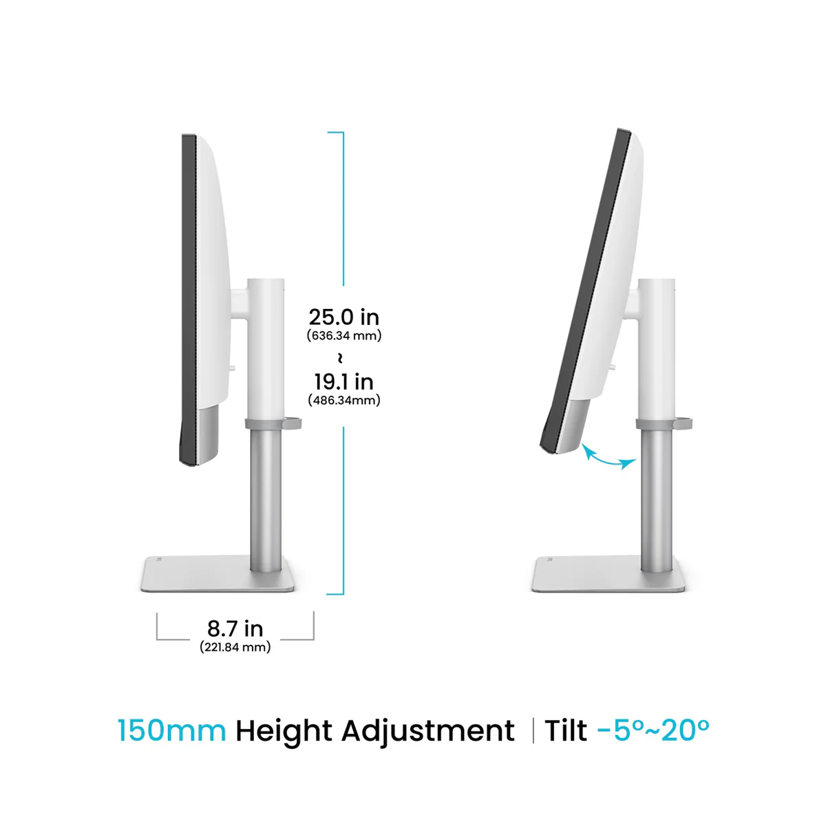 BenQ PD3226G 32" 4K (3840x2160) 144Hz 1ms GTG IPS Designer Monitor with Tilt, Height, Pivot & Swivel Adjustment - Image 5