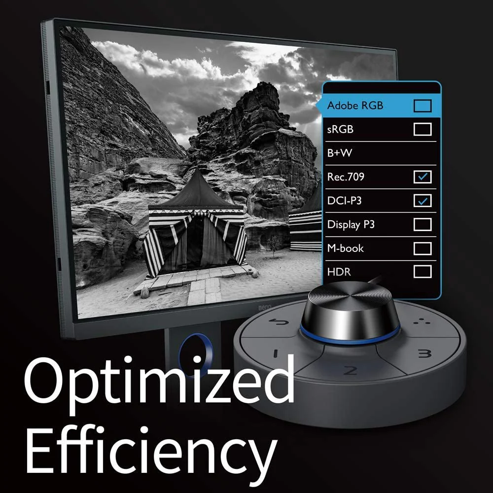 BenQ SW270C 27” 2K AdobeRGB USB-C Photographer PhotoVue Monitor - Image 6