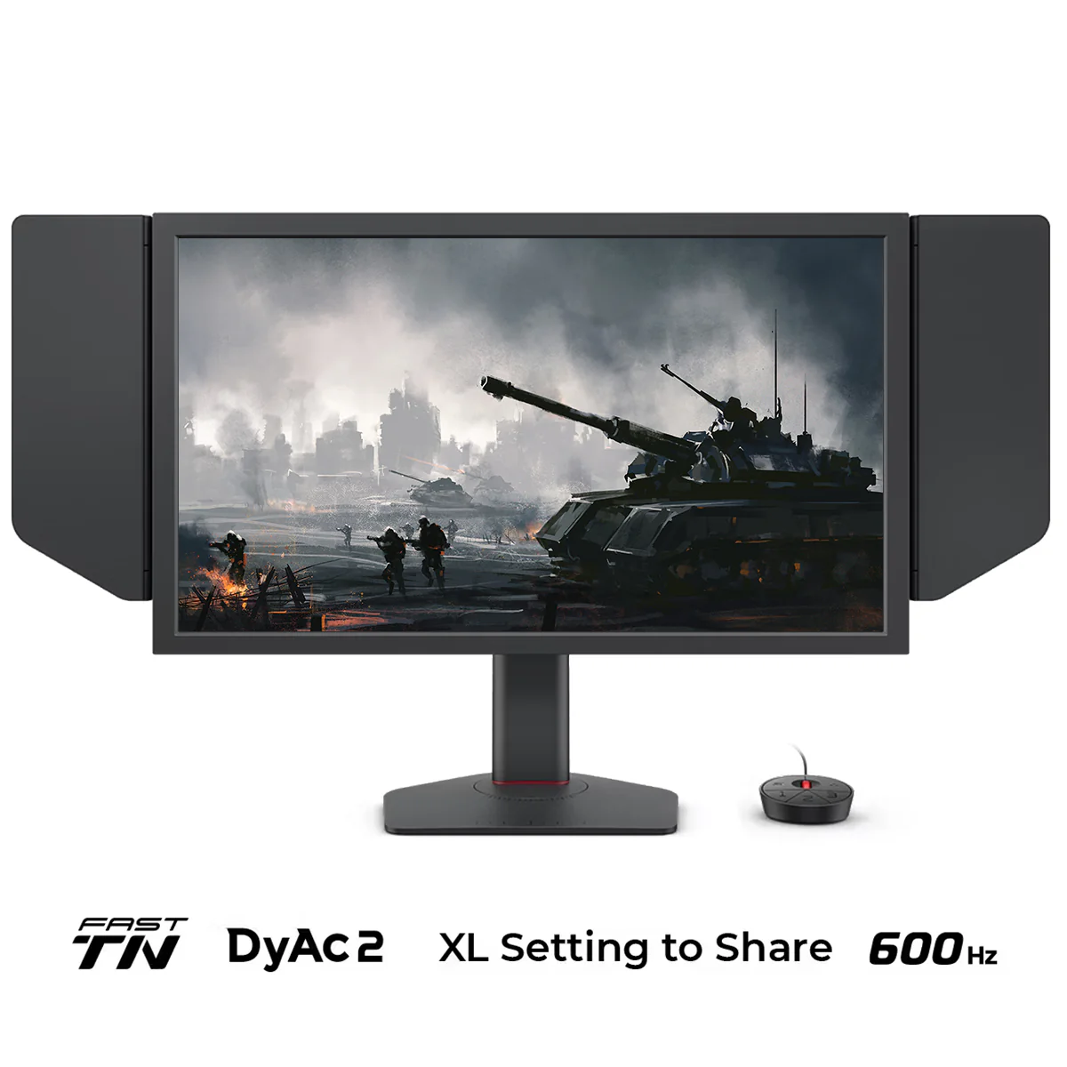 BenQ Zowie XL2586X+ 24" (1920X1080) 600Hz Fast TN DYAC2 Gaming Monitor for Esports (Grey)