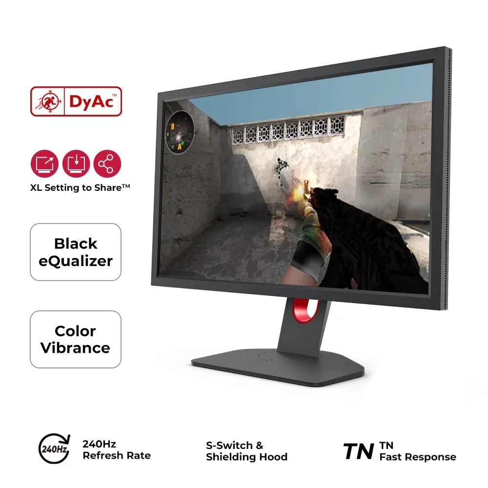 BenQ Zowie XL2746K 27” TN 240HZ DYAC+ Esports Gaming Monitor - Image 2