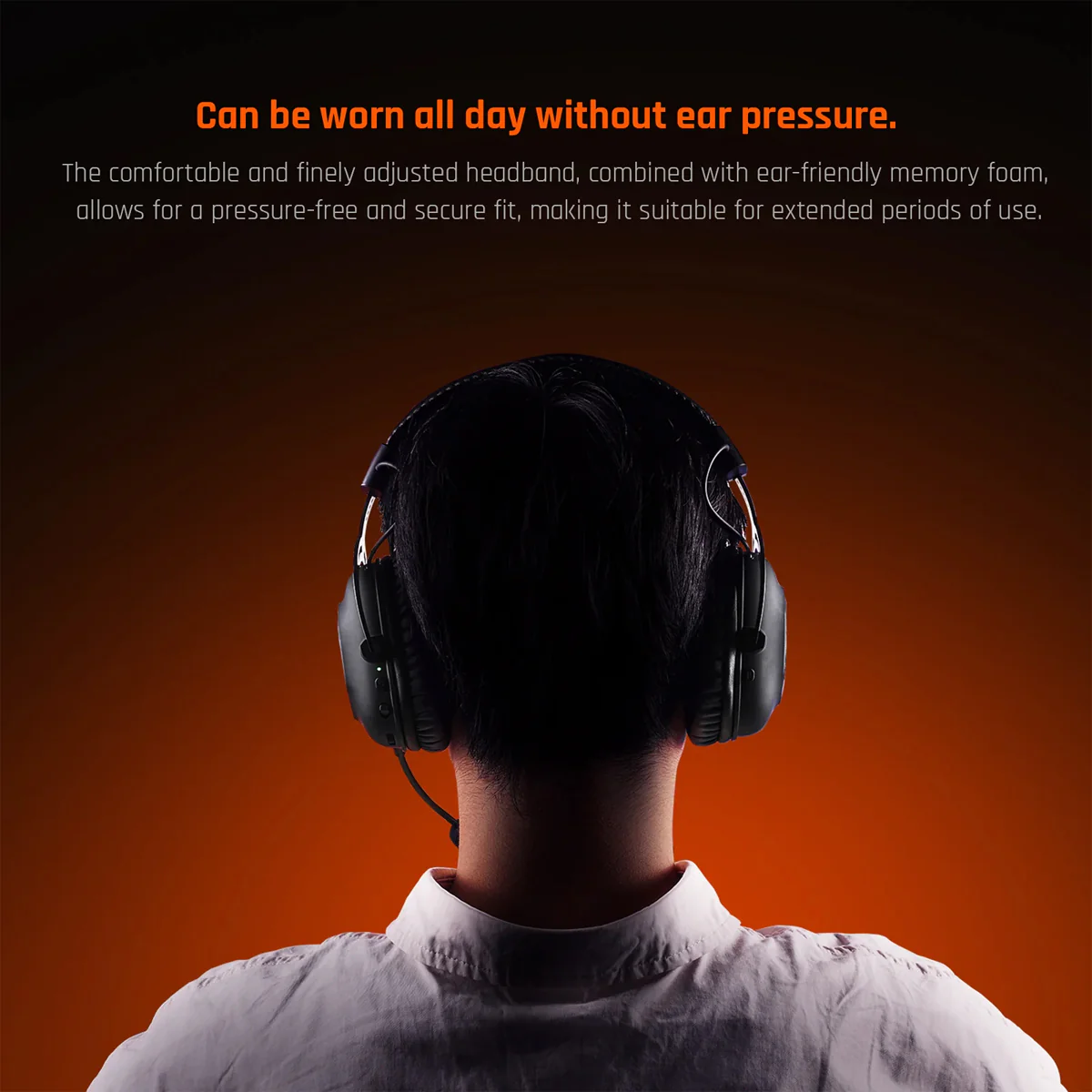 Bigbig Won Halo Pro Tri-Mode Gaming Headset for PS5 / PS4 / XboxOne / Xbox Series / Switch / PC / Android / iOS (Black) - Image 7
