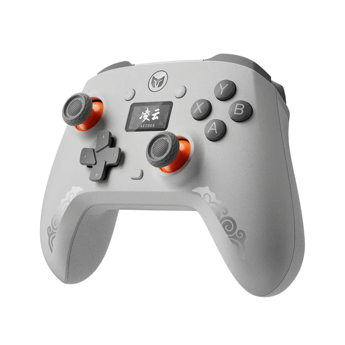 Bigbig Won Mojhon Aether Dual 1000Hz Polling Rate w/ Smart Display Hall Effect Wireless Game Controller for Switch / Win 10&11 / Android / iOS (Black, Grey) - Image 12