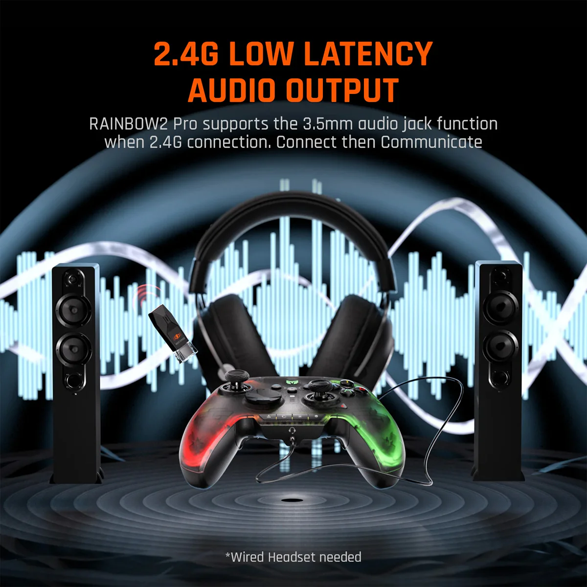 Bigbig Won Rainbow 2 Pro Wireless Gaming Controller with Charging Dock for Windows 10&11/ Switch/ Android/ iOS - Image 14