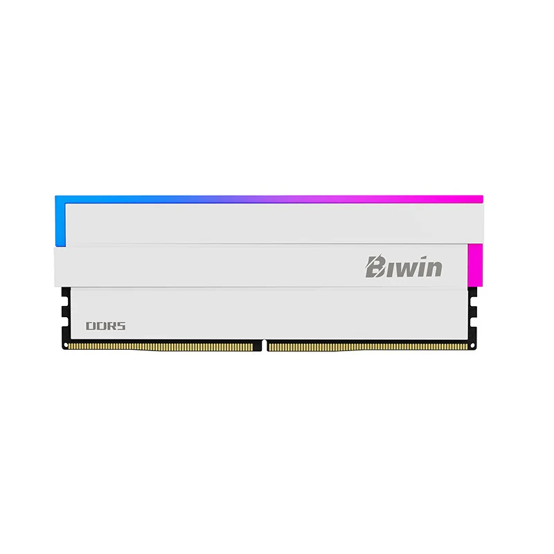 Biwin Black Opal DW100 DDR5 RGB (16GBx2) 6000Mhz CL36-45-45-96 Gaming Memory White (BXL53260DW1-D36DW) - Image 3