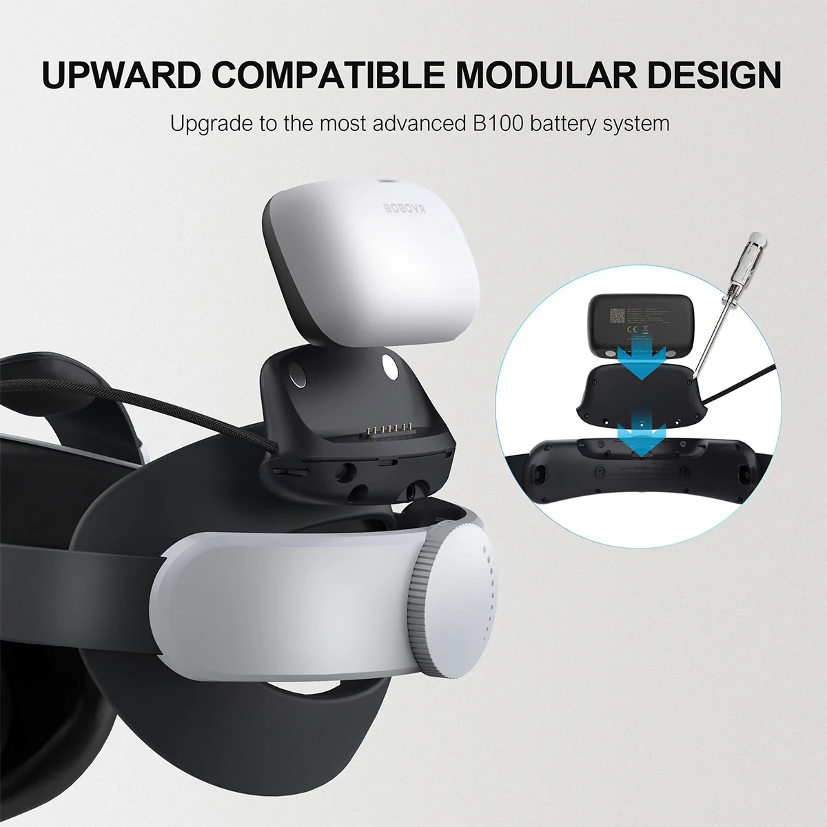 BoboVR B100U Upgrade Kit for M1/ M2/ M3 Strap - Image 3