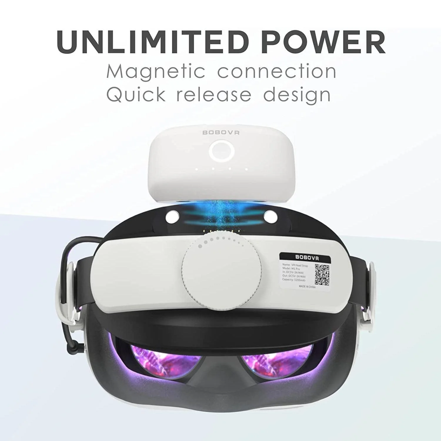 BOBOVR Battery Pack for Charging B2 Battery Pack (BD1) - Image 3