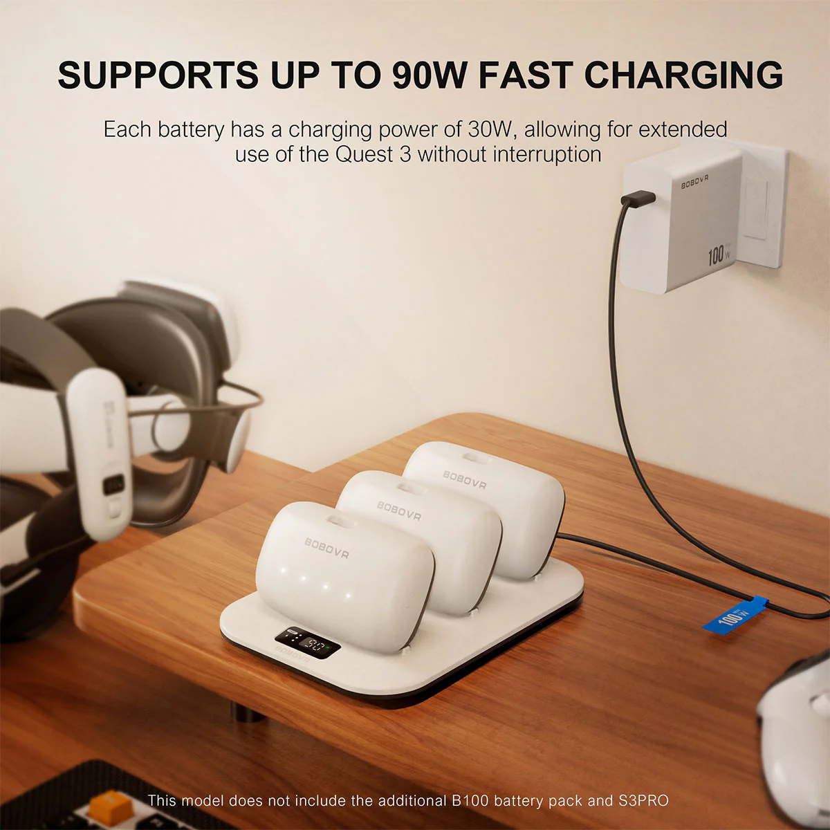 BoboVR BD3 Charging Dock for B100 Battery Packs - Image 2