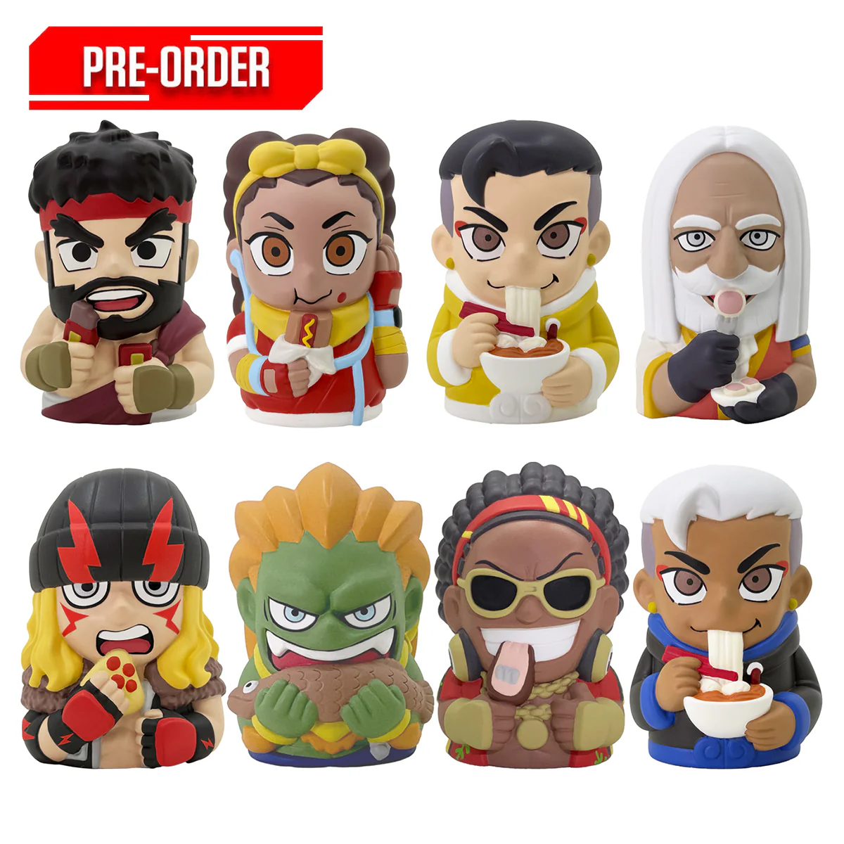Capcom Figure Builder Finger Puppet Street Fighter 6 Vol.2 (Box of 8) Pre-Order Downpayment