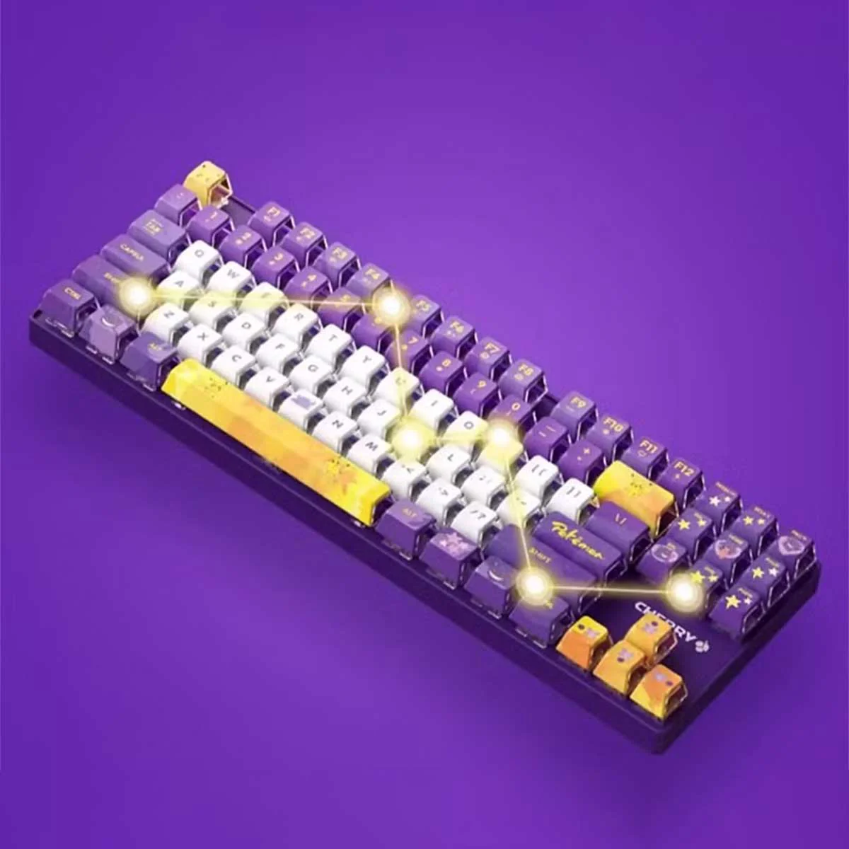 Cherry x Pokemon Gengar MX8.2 XAGA Wireless Mechanical Keyboard - Image 4