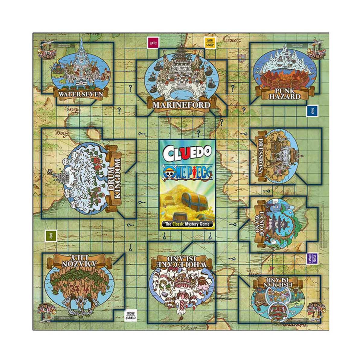 Cluedo One Piece Edition Board Game - Image 4