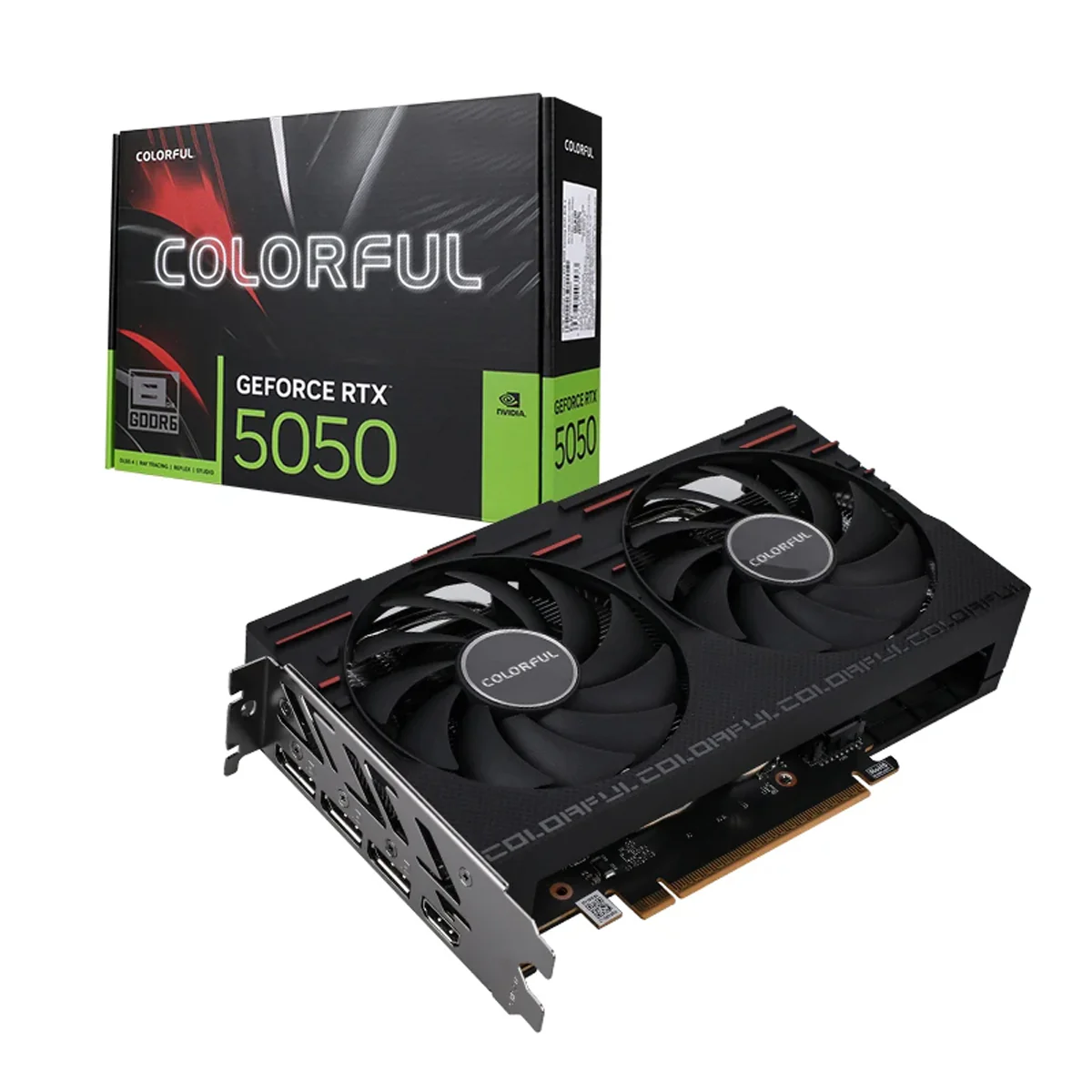 ColorFul GeForce RTX 5050 Gaming DUO 8GB-V GDDR6 Graphics Card - Image 7