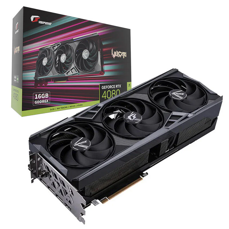 Colorful iGame Geforce RTX 4080 16GB Vulcan OC-V GDDR6X Graphics Card - Image 5
