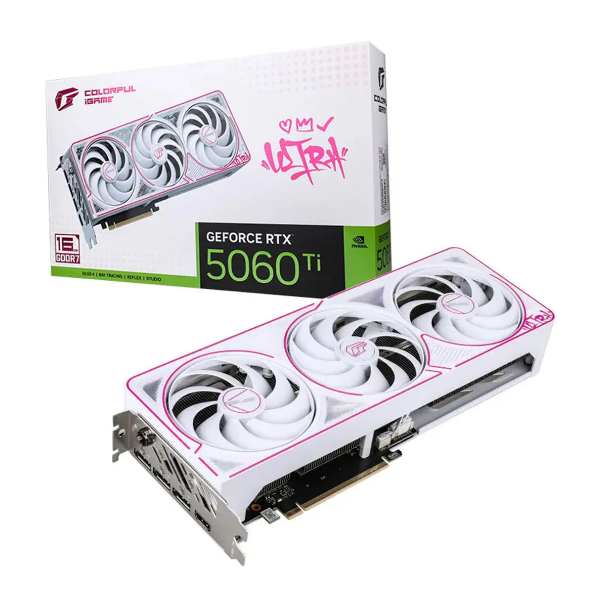 Colorful iGame GeForce RTX 5060 Ti Ultra W OC 16GB-V GDDR7 Graphics Card - Image 7