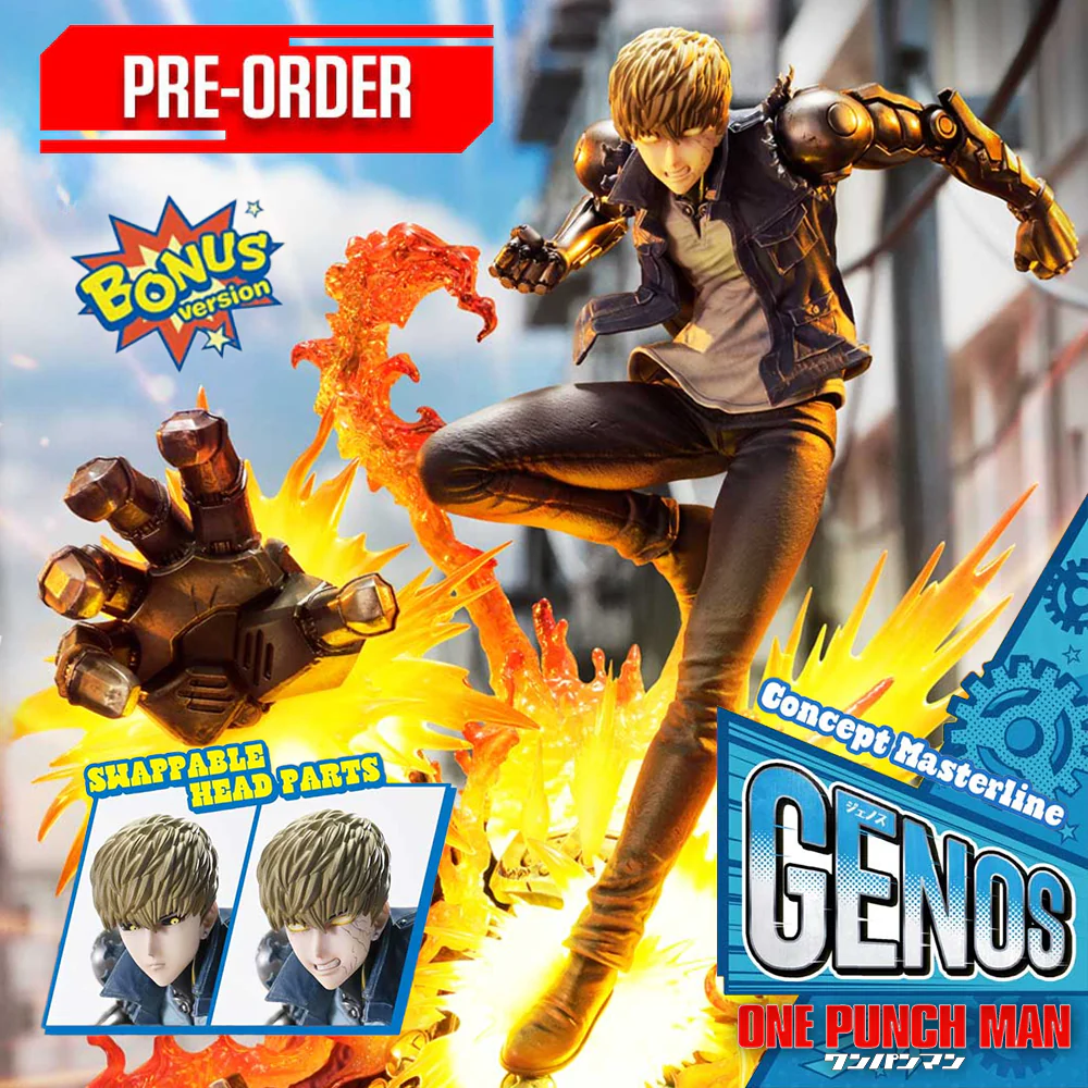 Concept Masterline One-Punch Man Genos Statue (Bonus Version) Pre-Order Downpayment