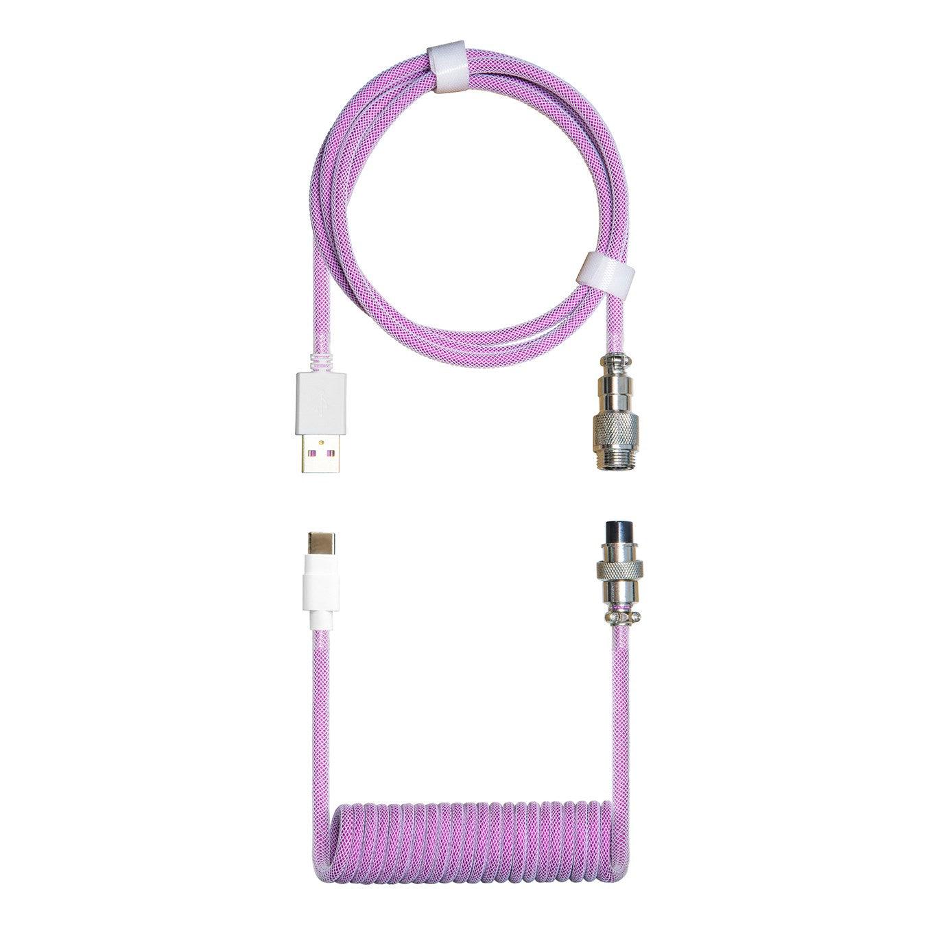 Cooler Master Coiled Keyboard Cable (Dream Purple) KB-CPZ1