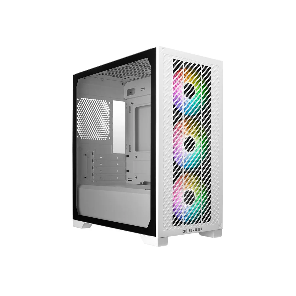 Cooler Master Elite 301 ATX Mini Tower PC Case (Black, White) (E301-KGNN-S00, E301-WGNN-S00) - Image 7