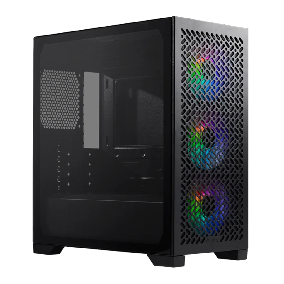 Cooler Master Elite 302 ARGB Mini-ITX, Micro-ATX Mini Tower PC Case (Black - Glass Edition, White - Glass Edition) - Image 10
